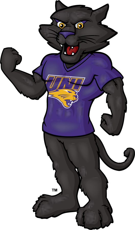 Northern Iowa Panthers 2002-2021 Mascot Logo v2 t shirts iron on transfers